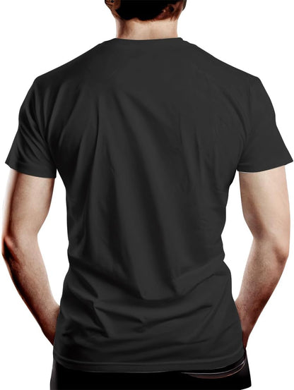 Men's Funny Dog Ramen Graphic T-Shirts Japanese Kawaii Anime Dog T-Shirt Casual Summer Tees