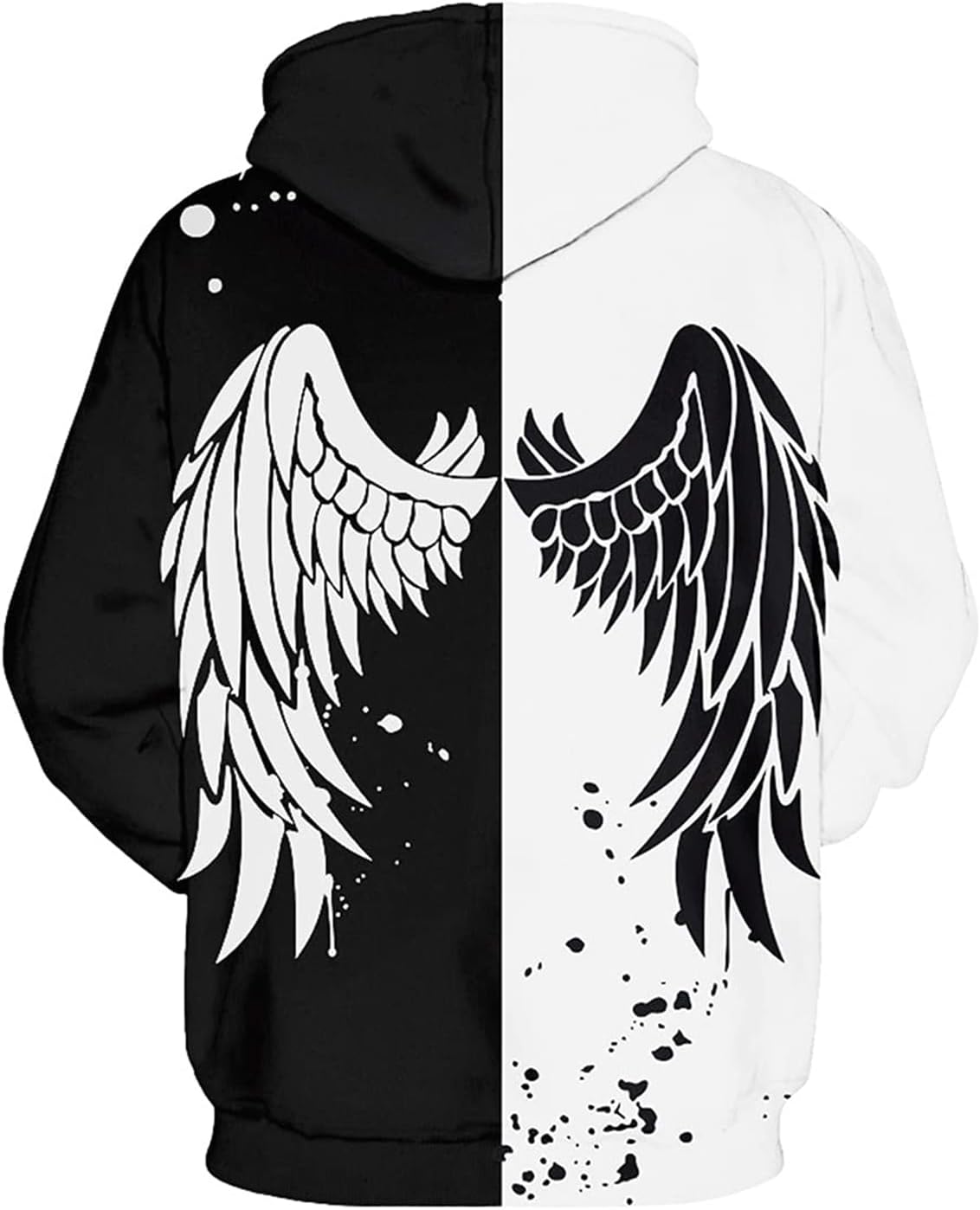 wangstar Graphic Hoodies for Men Sweatshirts Gifts Xmas Rapper Cool Things Novelty Stuff Black Red Pullover Hoodie Adult