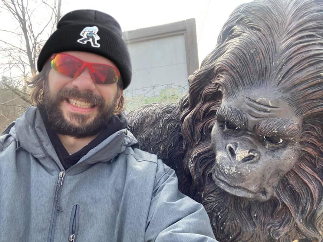 Bigfoot Beanie for Men - Sasquatch Hat Winter Knit Cuffed Beanie for Women - Bigfoot Gifts for Christmas & New Year