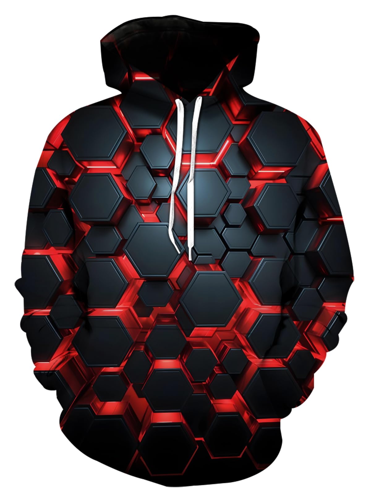 wangstar Graphic Hoodies for Men Sweatshirts Gifts Xmas Rapper Cool Things Novelty Stuff Black Red Pullover Hoodie Adult