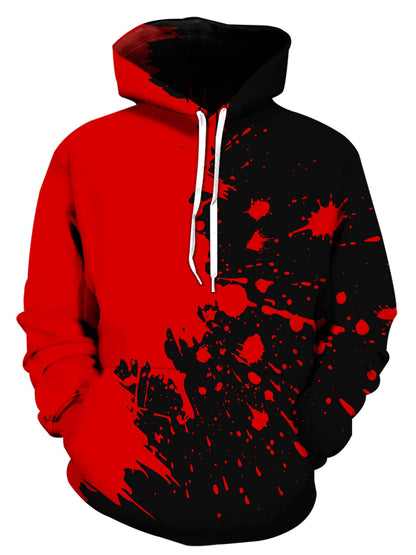 wangstar Graphic Hoodies for Men Sweatshirts Gifts Xmas Rapper Cool Things Novelty Stuff Black Red Pullover Hoodie Adult