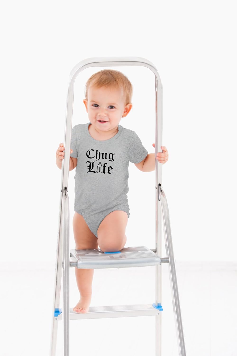 AW Fashions Chug Life Baby Bodysuit Funny, Cute, and Comfortable Infant Apparel - Trendy Newborn Clothing