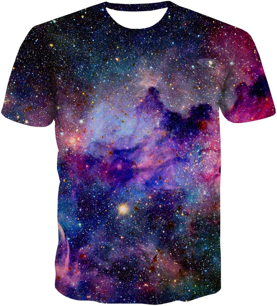 KYKU Men's Print Graphic T Shirt Short Sleeve Summer T-Shirt Novelty Casual Tee