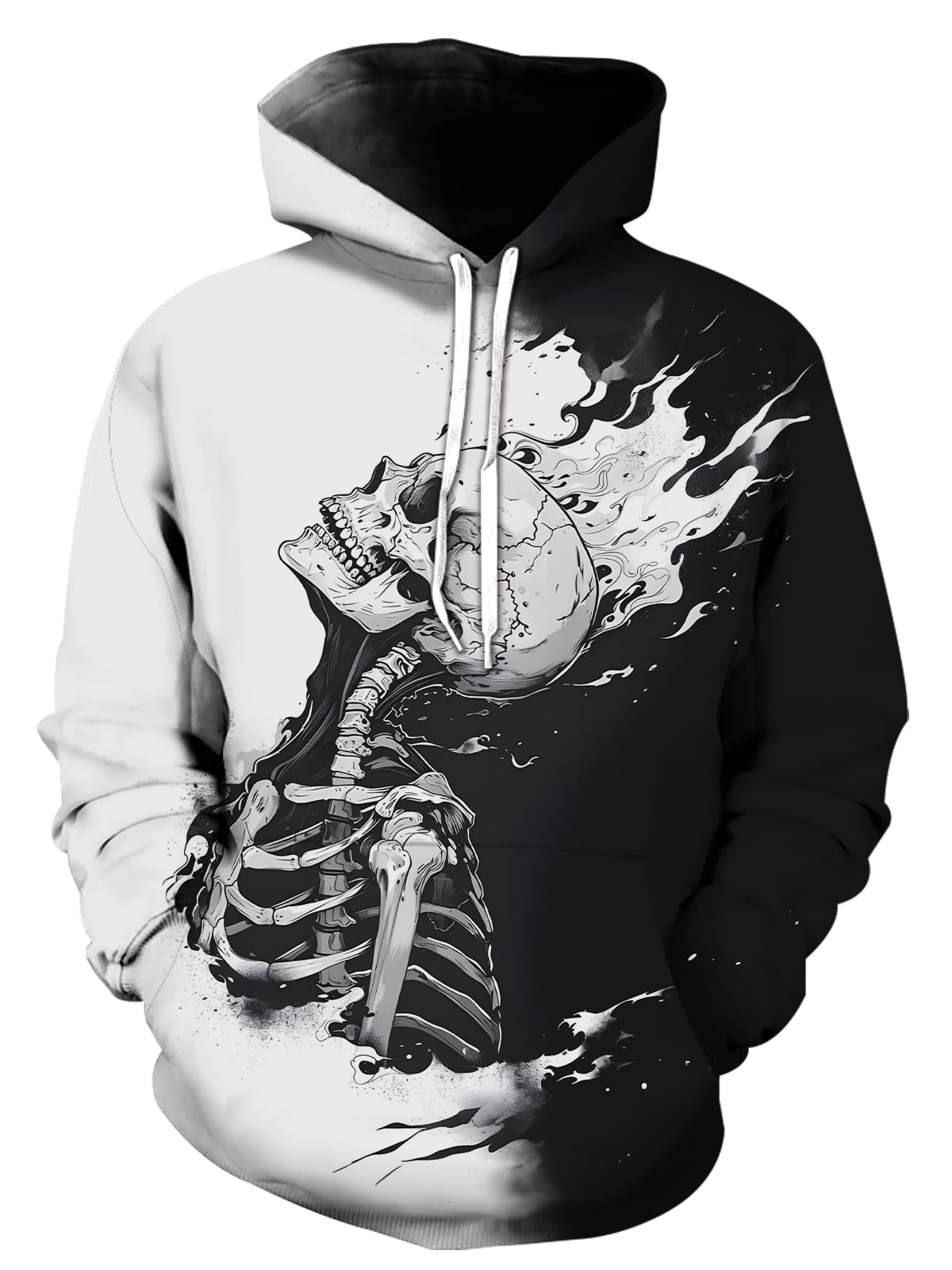 wangstar Graphic Hoodies for Men Sweatshirts Gifts Xmas Rapper Cool Things Novelty Stuff Black Red Pullover Hoodie Adult