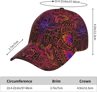 Baseball Cap Snapback Hats Adjustable Trucker Hat for Men Women