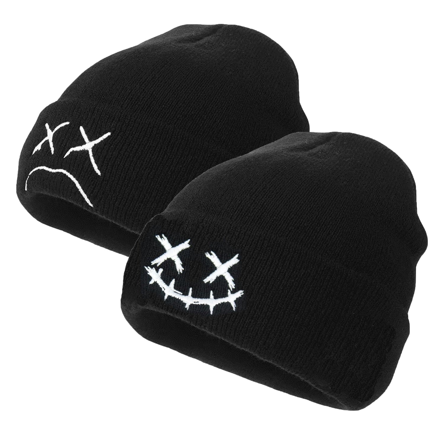 Fashion Beanie for Men Beanies Women,Warm Winter Hats for Men Embroidery Unisex Knit Hat Skull Cap