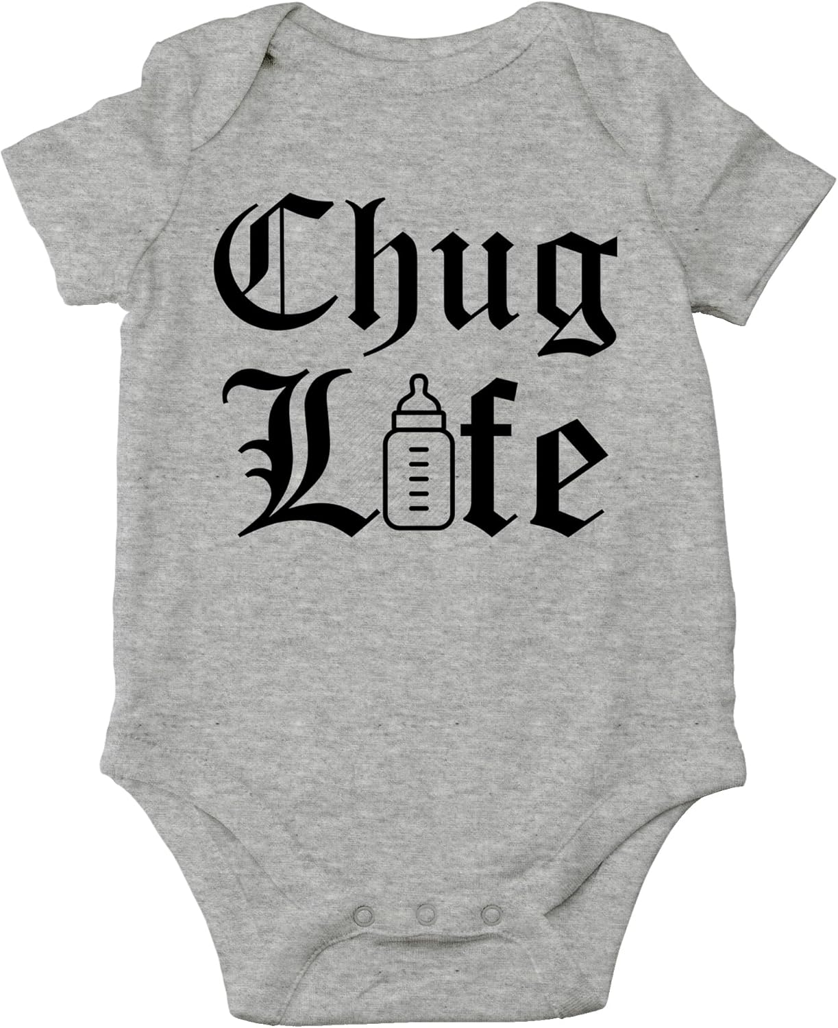 AW Fashions Chug Life Baby Bodysuit Funny, Cute, and Comfortable Infant Apparel - Trendy Newborn Clothing